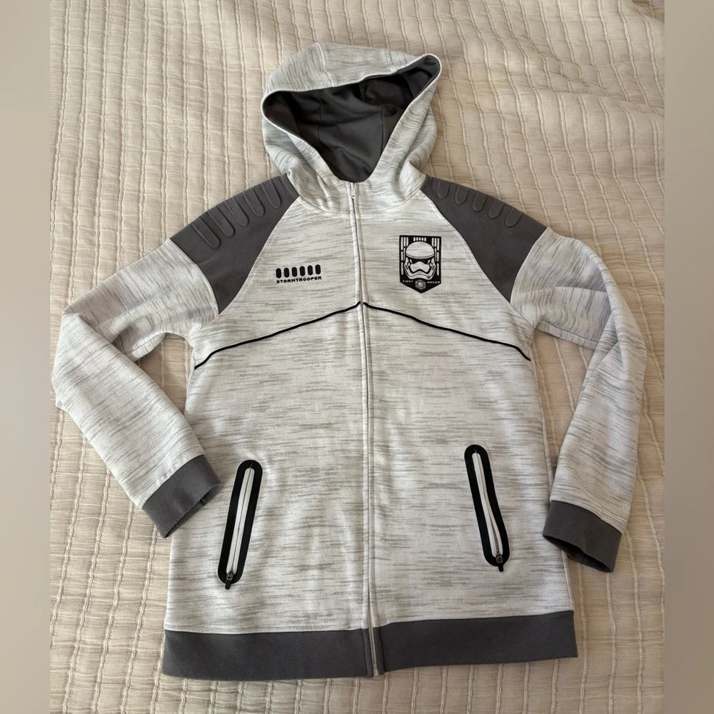 Star‎ Wars Storm Trooper Zip Hoodie SweatShirt Size Large (14/16)
